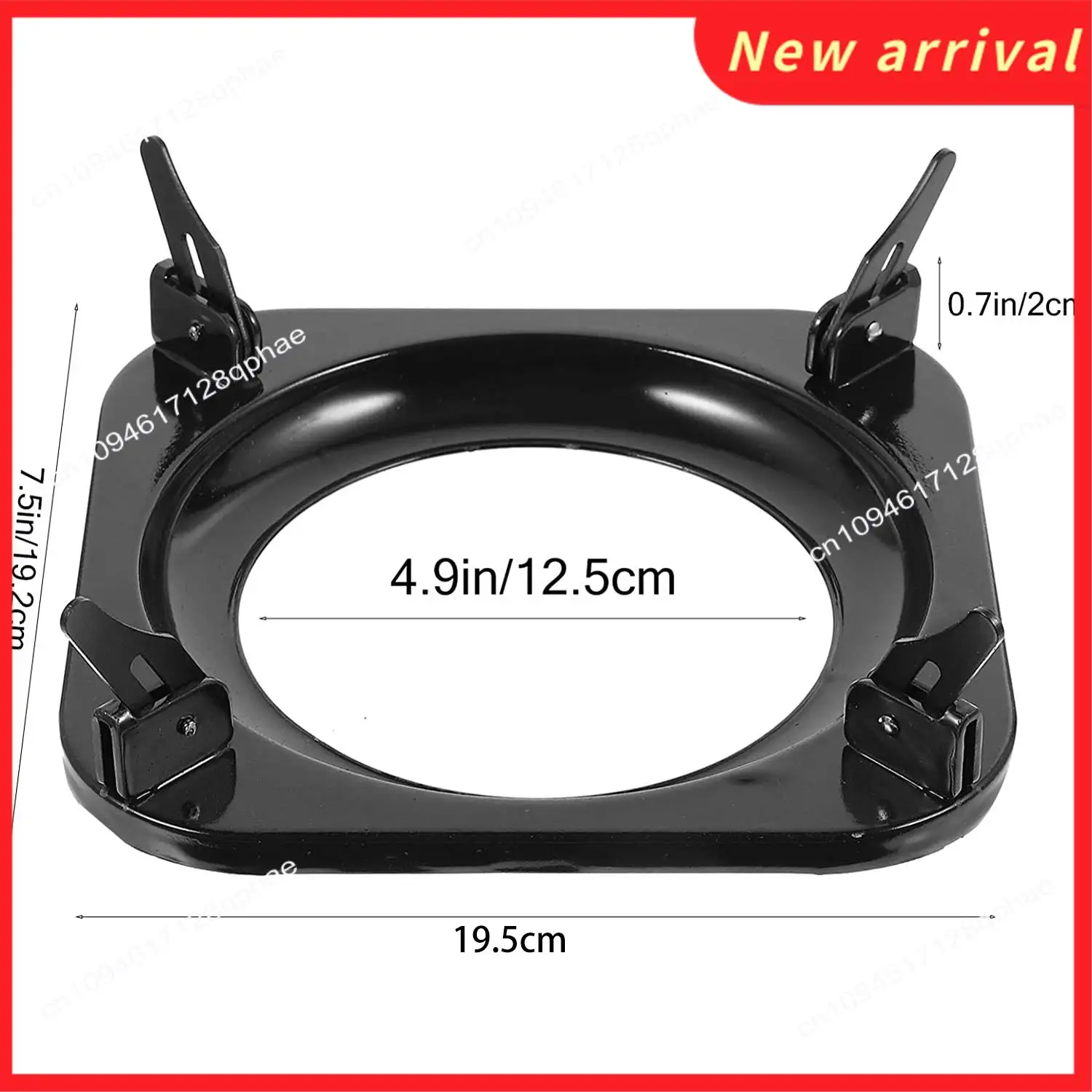 

N89R Wok Support Ring Wok Ring Gas Stove Rack Trivets Pan Milk Pot Holder Stand Anti-Skid Furnace Cooker Rack Accessories
