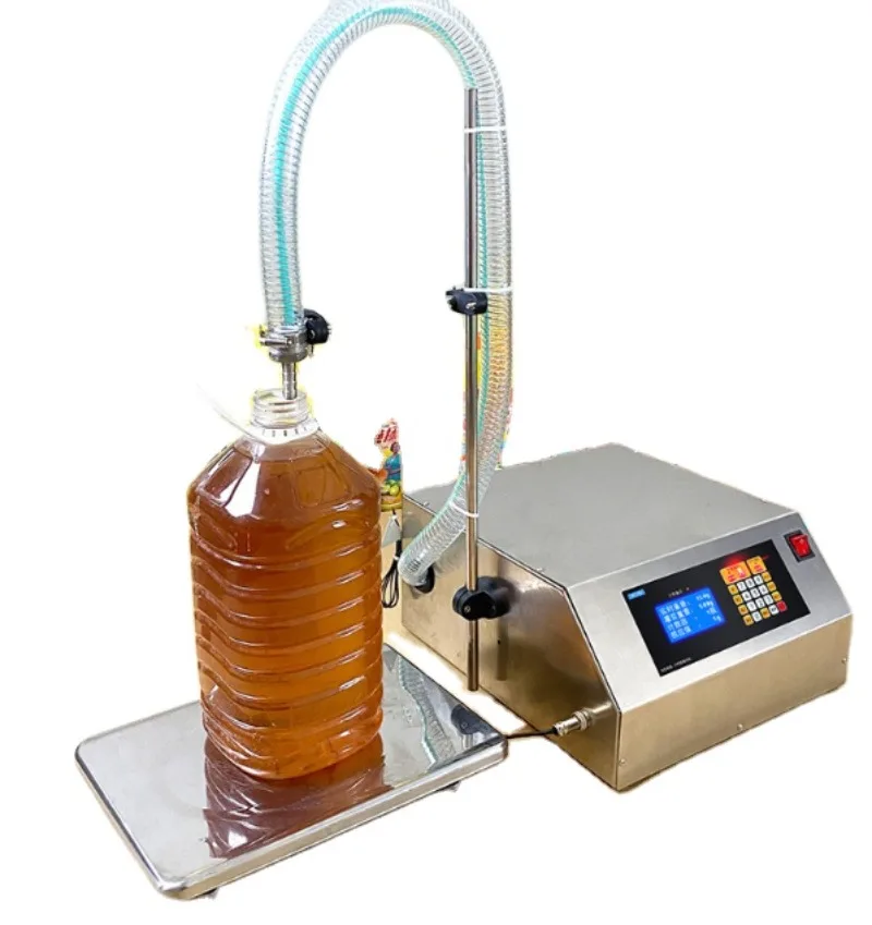 High Precision Liquid Laundry Detergent Filling Machine Edible Oil Dispensing Machine