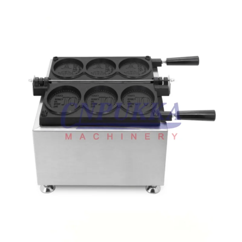 حار بيع وجبة خفيفة متجر المعدات غير عصا الذهب عملة الهراء صانع آلة الجبن جولة الخبز الهراء صانع بيكر آلة للبيع