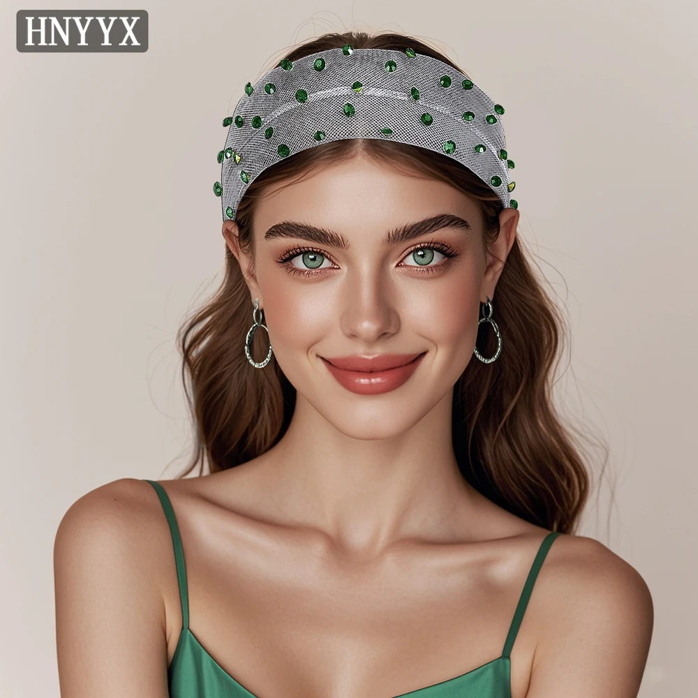 

YouLaPan Fashion Handmade Lace Rhinestone Ladies Hair Accessories Simple Bride Wedding Dinner Party Hairband YXA03