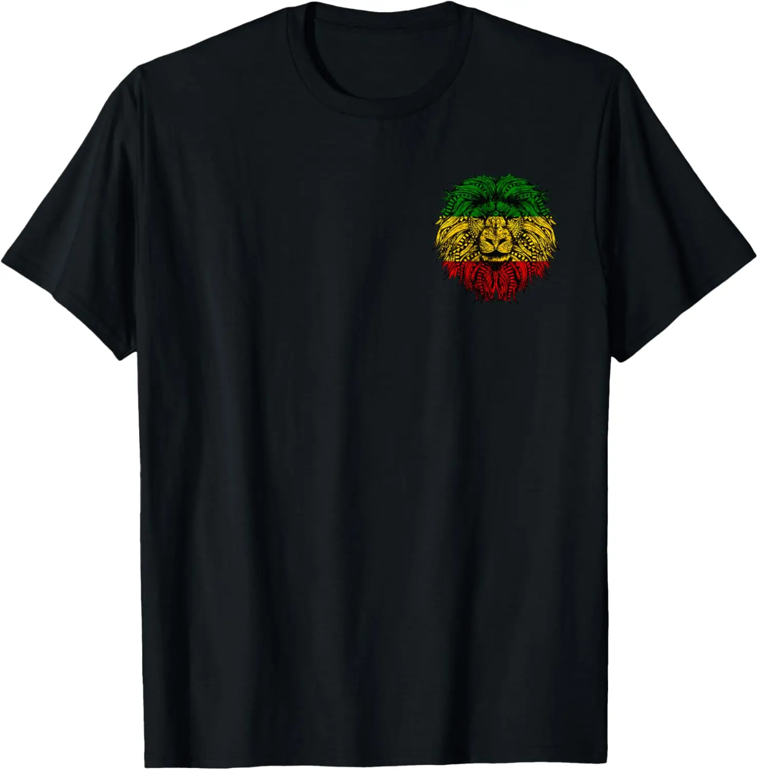 Rasta Reggae Rastafari Lion Jamaican Pride Hippie Lover T-Shirt