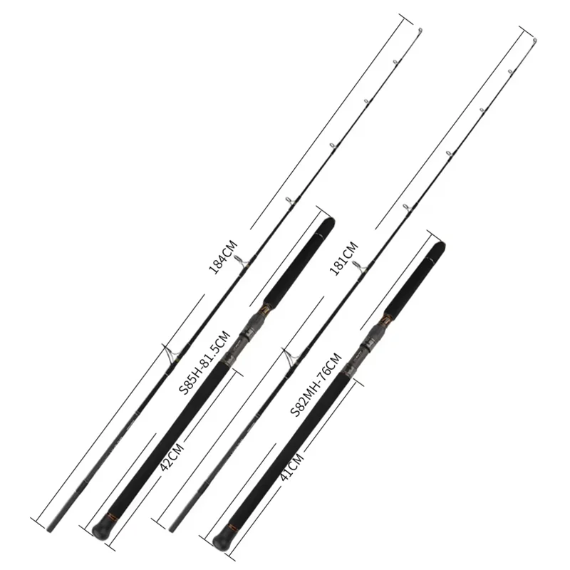 

Карбоновая морская удочка, легкая длинная спиннинговая удочка для скалолазания Big Fish GT MH Wave с направляющим кольцом FUJI, ручкой из ЭВА