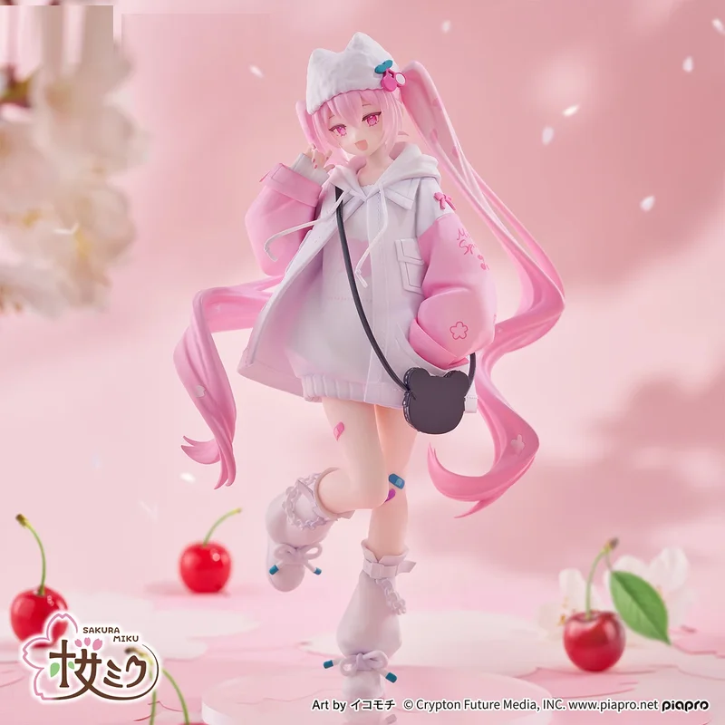 本物のFuryuアニメ玩具初音ミクシリーズさくらミククールスタイル19