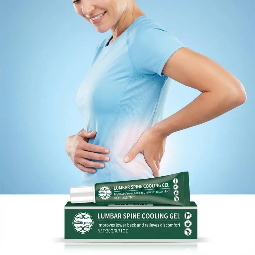 Relieve Discomfort Comfortable Body Daily Cream Lumbar Spine Cooling Gel Improve Lower Back Maintenance Topical Application Gel
