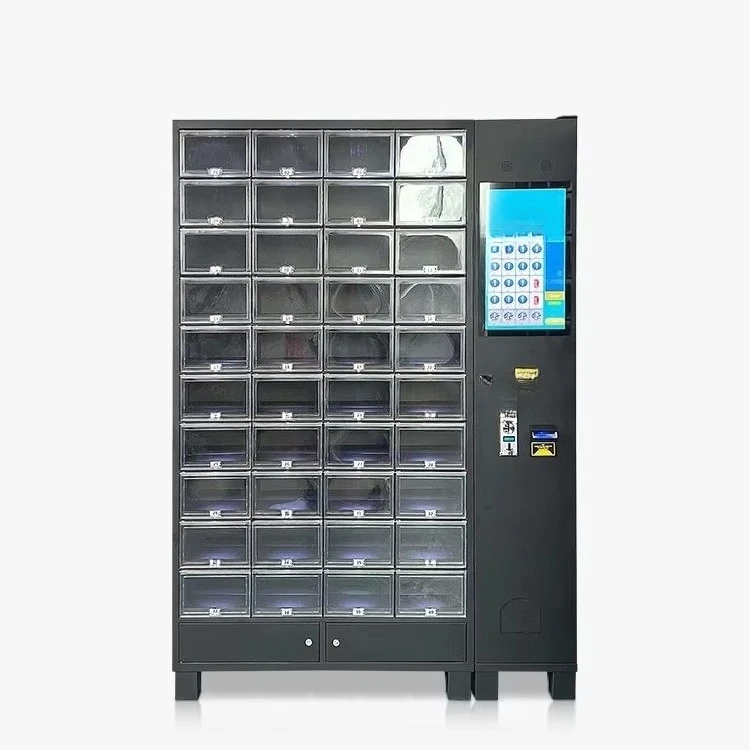！@Original Manufacturer 40 Doors Visual Retail Cabinet Sanitary Pad Vending Machine Locker Vending Machine for Hospital