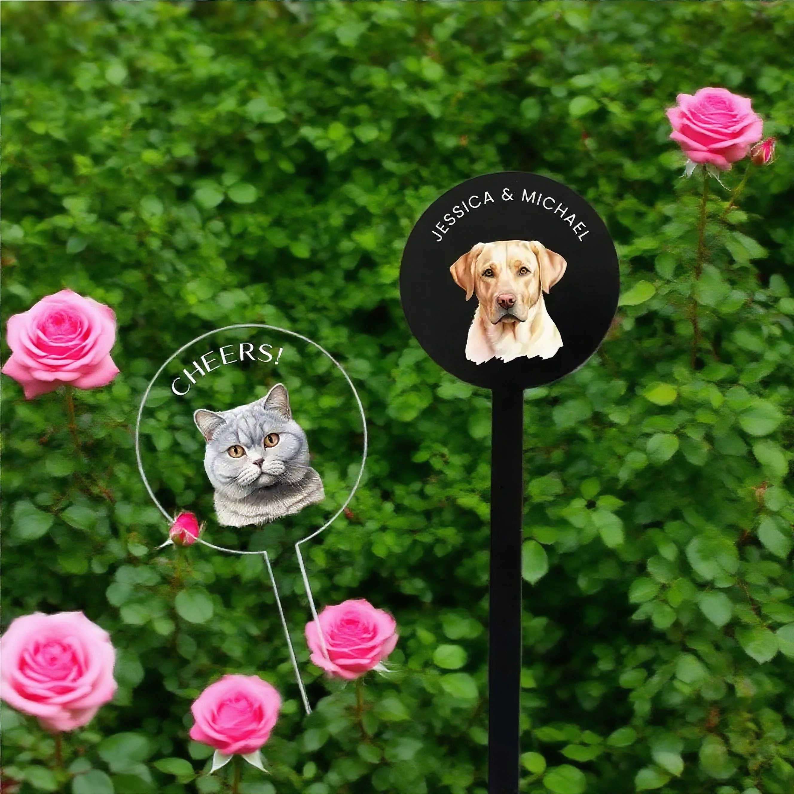 صورة مخصصة محرك المشروبات حفل زفاف لصالح الجدول الديكور شخصية كوكتيل النمام الاكريليك حفلة شرب النمام الطرف لذلك