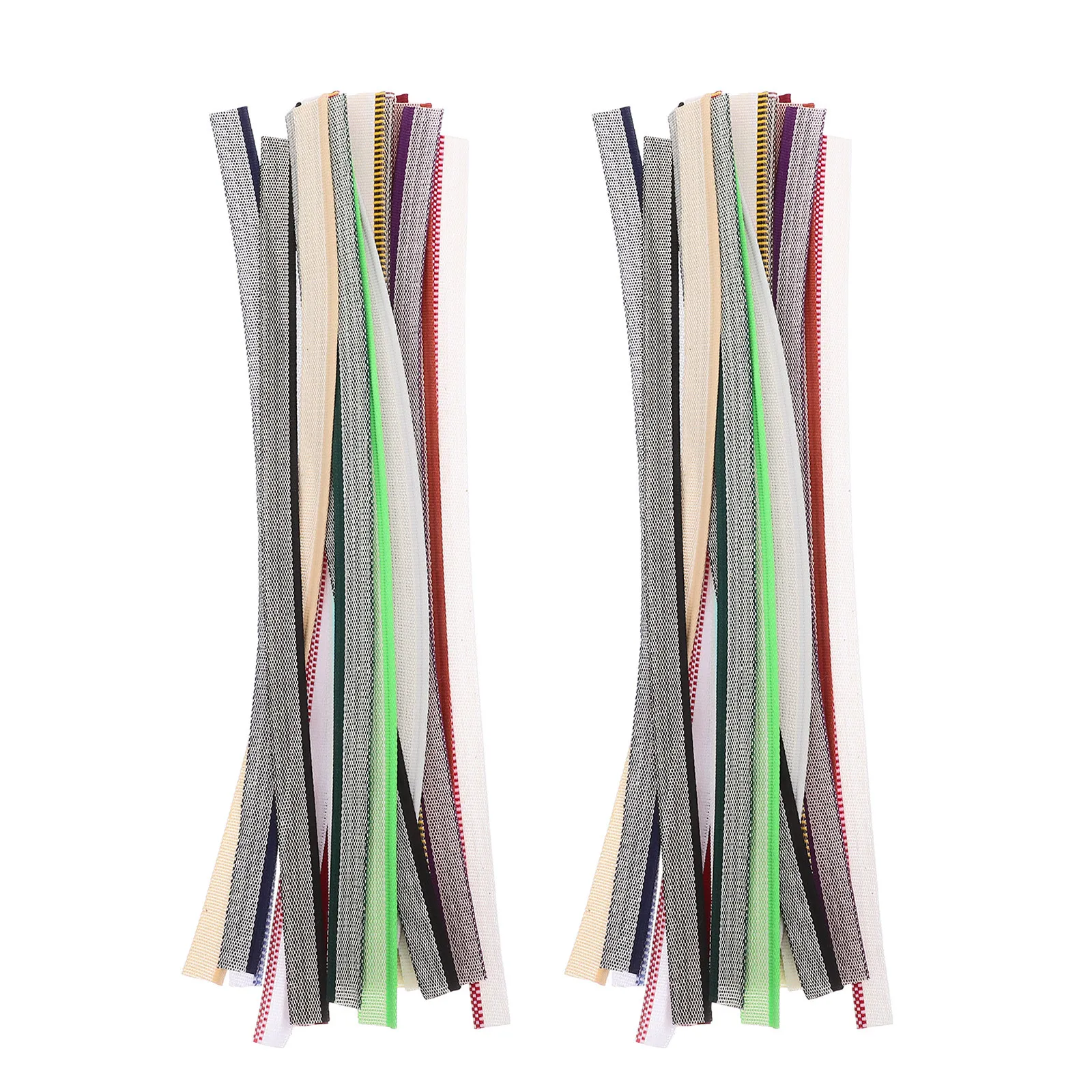 

2Sets Bookbinding Supplies Headbands Endbands Cotton Fabric Variety Colors Enhance Aesthetics DIY Project Kits