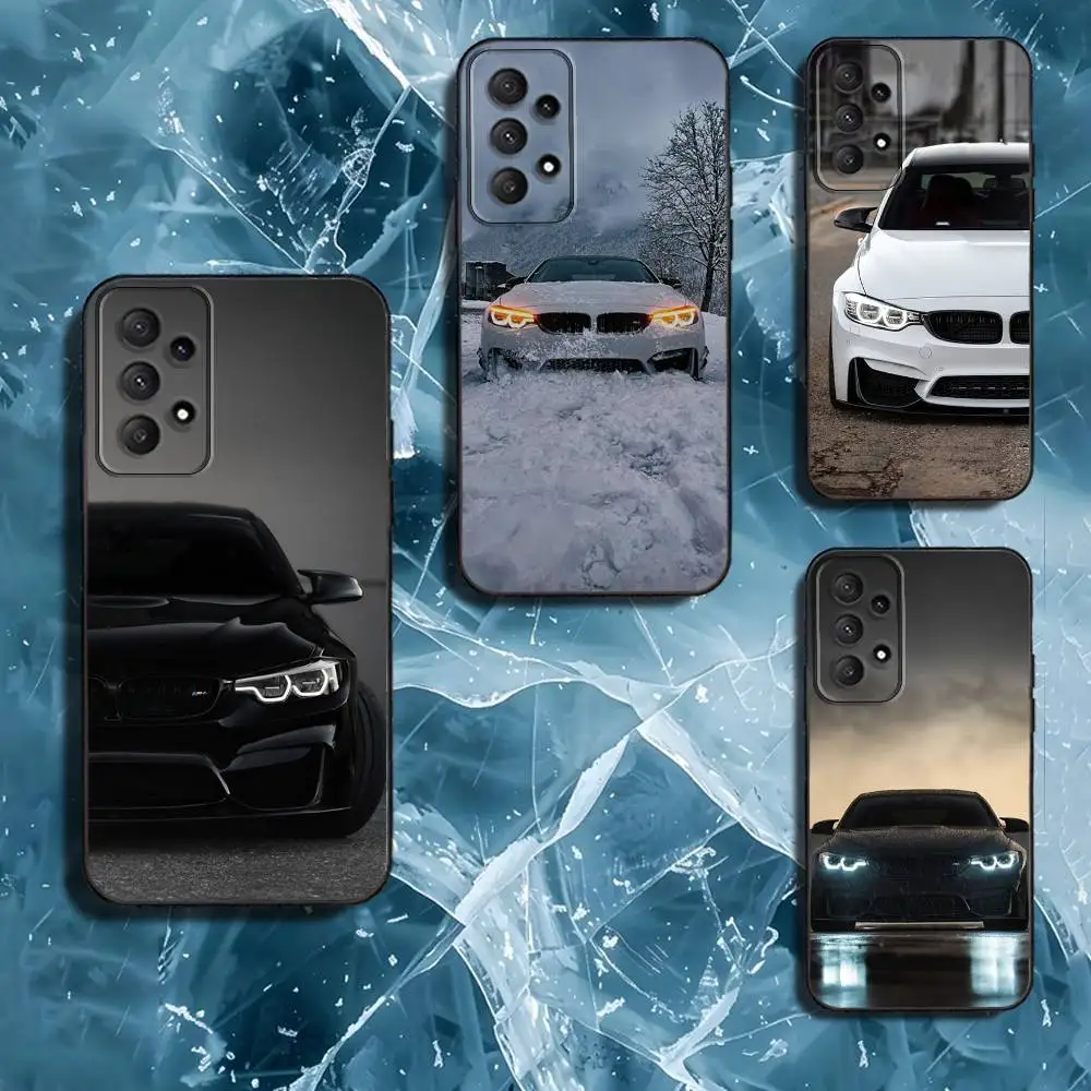 

Black White for B-M(1) Phone Case For Samsung Galaxy A13,A21s,A22,A31,A32,A52,A53,A71,A80,Soft Black Shell