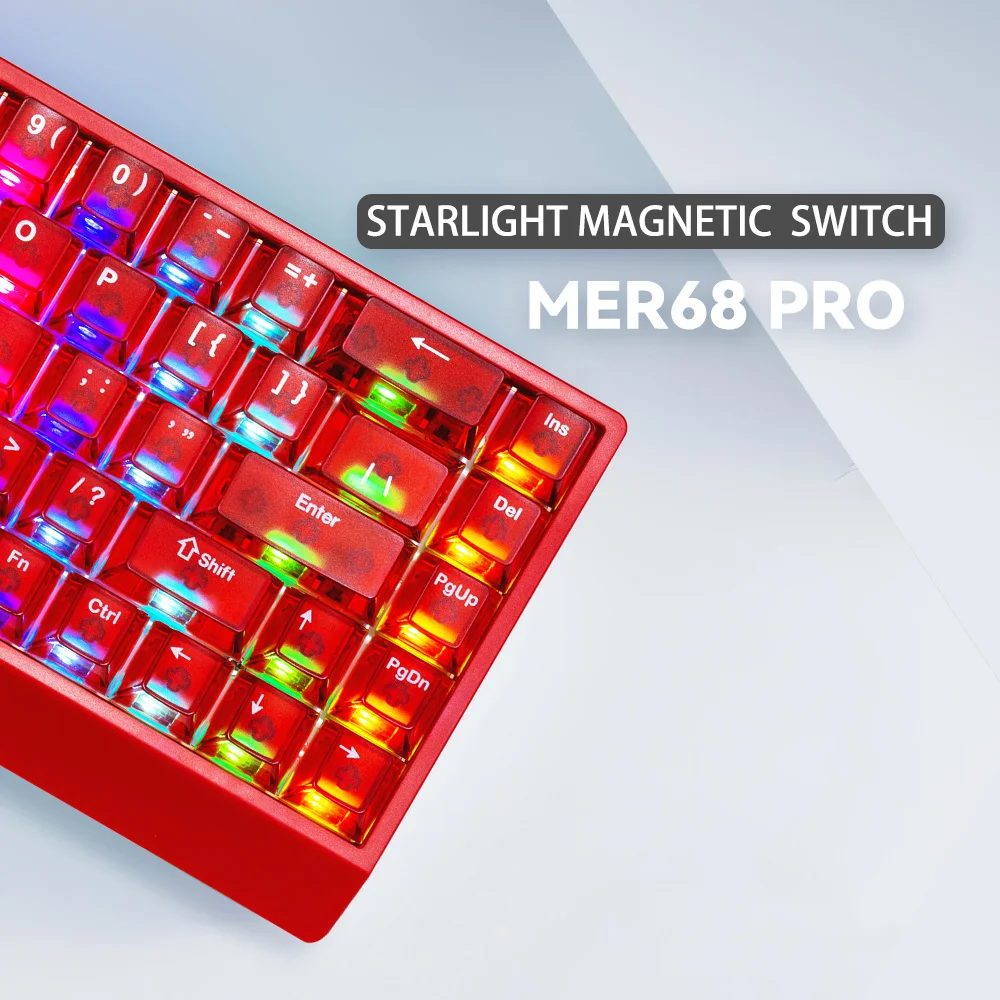 マーキー IROK CAROTMAS MER68 PRO MAX 0.001mm 8K 磁気スイッチ ゲーミング