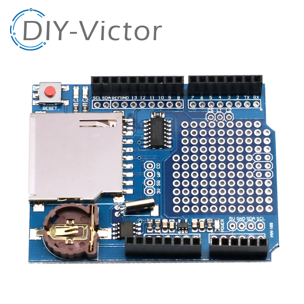 XD-05 Logging Recorder Data Logger Module Shield V1.0 for Arduino UNO SD Card Hot