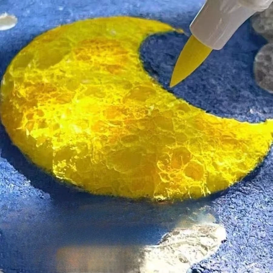 

3D Foam Texture Painting Paper - Complete DIY Material Kit with Markers & Watercolor Paper for Handmade Desktop Ornaments