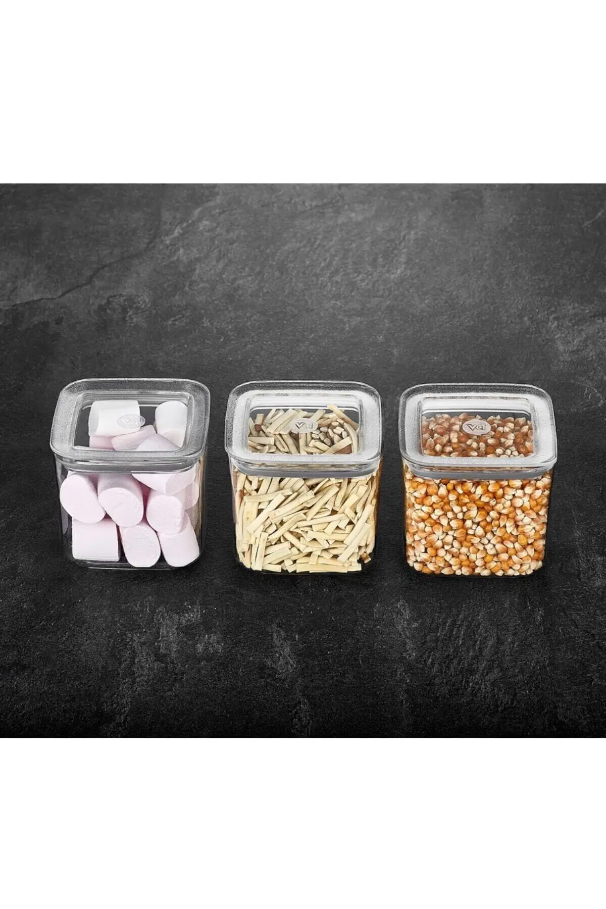 

DOLBOVI Sude square storage container 700 Ml X 3 pcs Set