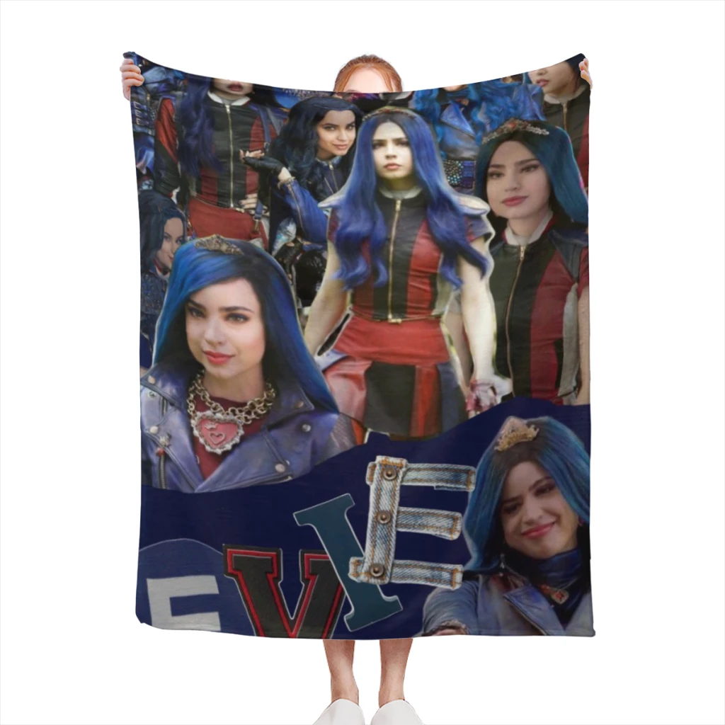 

Descendants Evie blankets Warm Flange blankets Soft and comfortable blanket picnic blanket