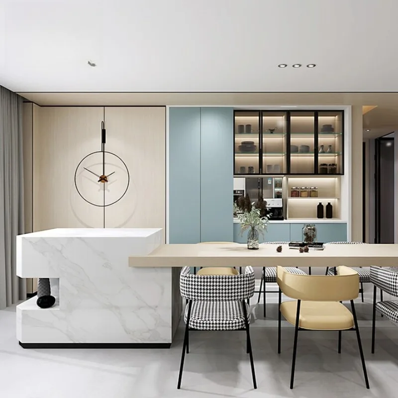 Household kitchen cabinet storage stove cabinet integrated