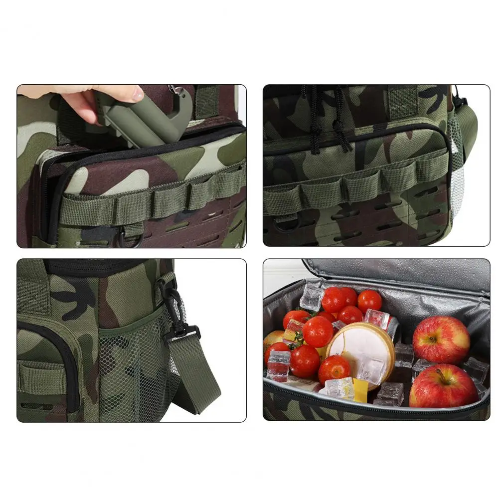 Dry Wet Separation Bag Thickened Oxford Cloth Insulation Bag Waterproof Wear-resistant Lunch Cooler Capacity Double-layer Zoning