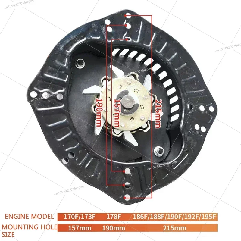 Universal Diesel Engine Starter Hand Crank - Pull-Free Micro Tillage Generator Easier to Use for Efficient Engine Start