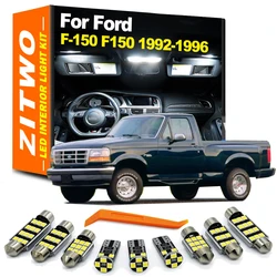 ZITWO 11 Pz Lampadine Per Auto LED Luce Interna Lampada Targa Kit Per Ford F-150 F150 1992 1993 1994 1995 1996 Accessori