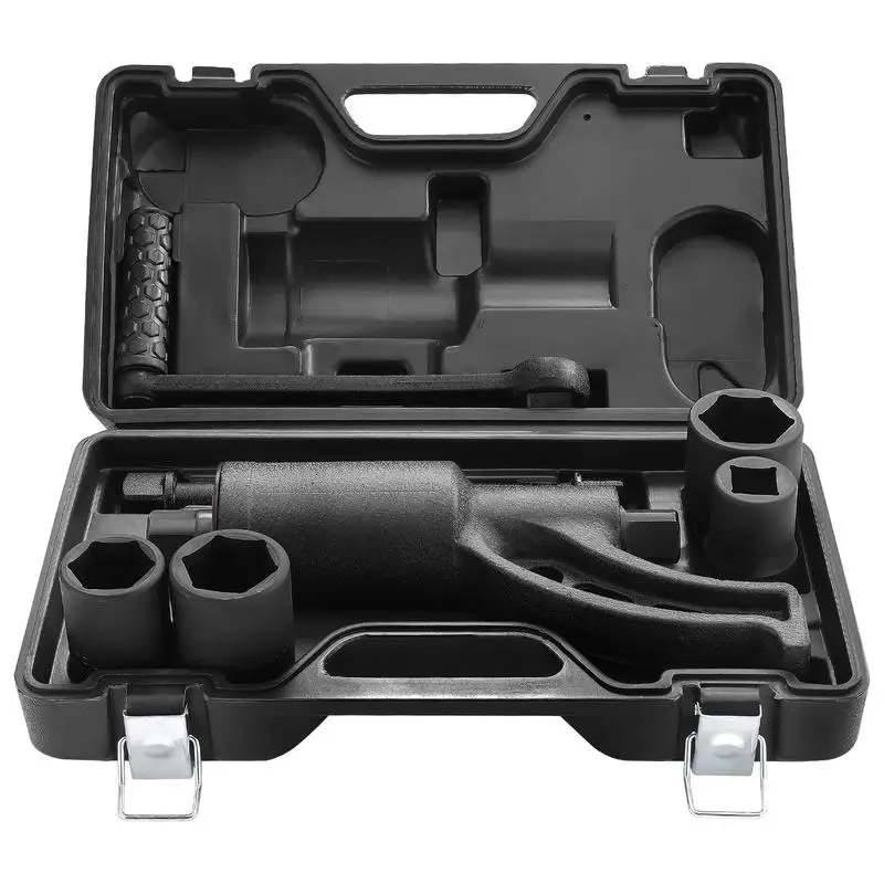 

Torque Multiplier, Heavy Duty Torque Multiplier Wrench Set, 1 Inch Drive Lug Nut Wrench Torque Multiplier, 1:58 4800N.m Lug