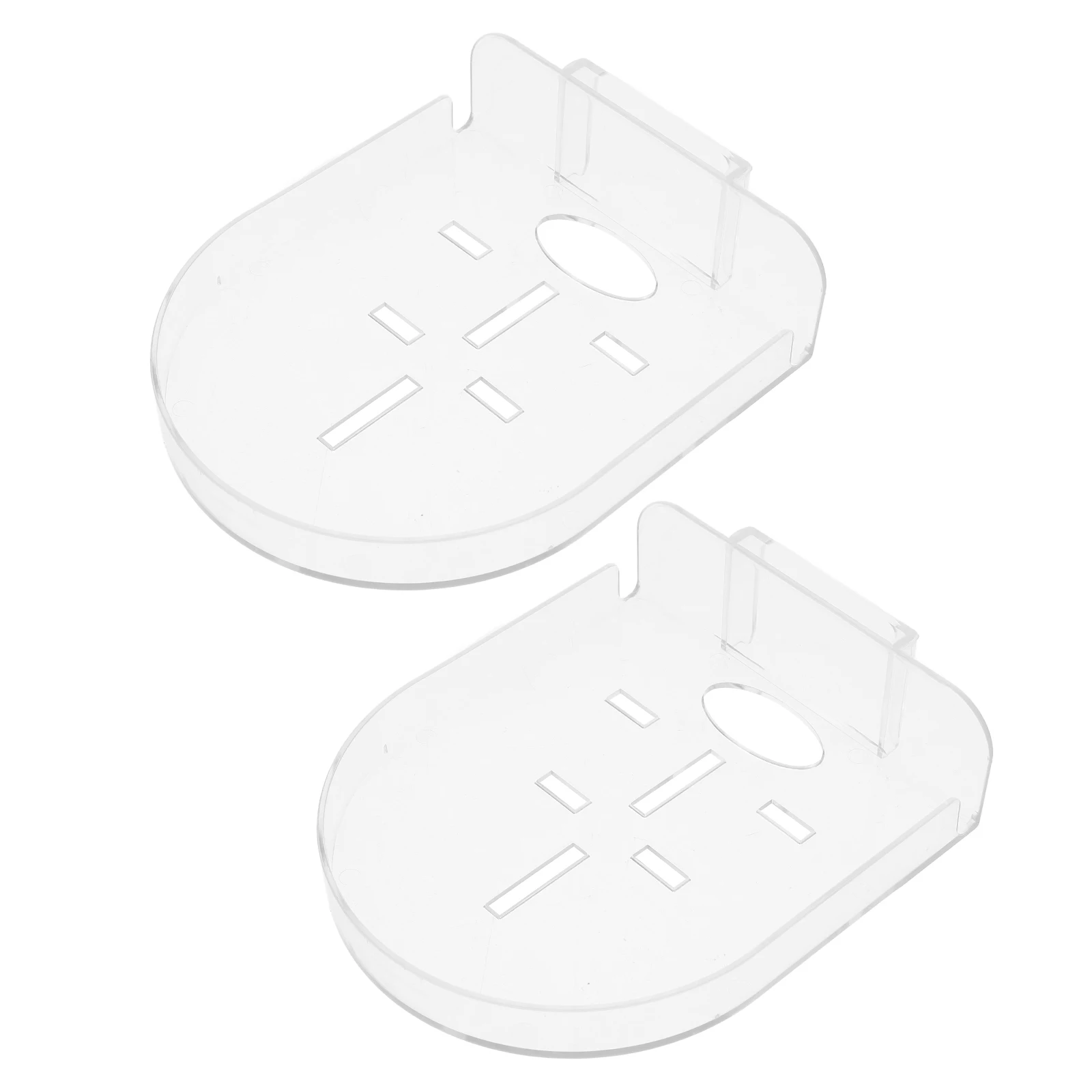 

2pcs Camera Bracket Shelf Clear Video Tray Baby Monitor Stand Wall Mount Holder Storage Rack Durability Solution