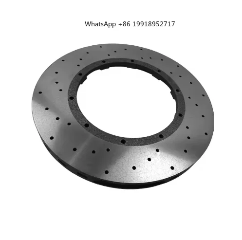 Car Rear Carbon Ceramic Brake Disc 355mm 360mm 370mm 380mm Caliper Kit for 488 Pista JJ1394