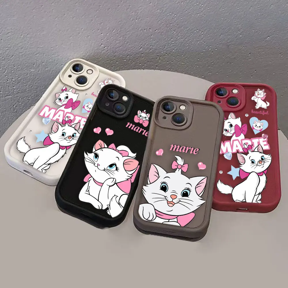 Disney Aristocrats Mary Cat Phone Case For VIVO Y20 Y17 Y17S Y21 Y22S Y22 Y27 Y28 Y35 Y36 Y50 Y51 Y72 Y75 Y76 Y77 Y78 Y100 Case