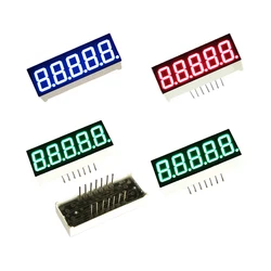 36.5*14*7mm Blue/Green/Red 0.36 Inch LED Display 5 Bit Cathode/Anode Digital Bar Chart for Household Appliances Straightener