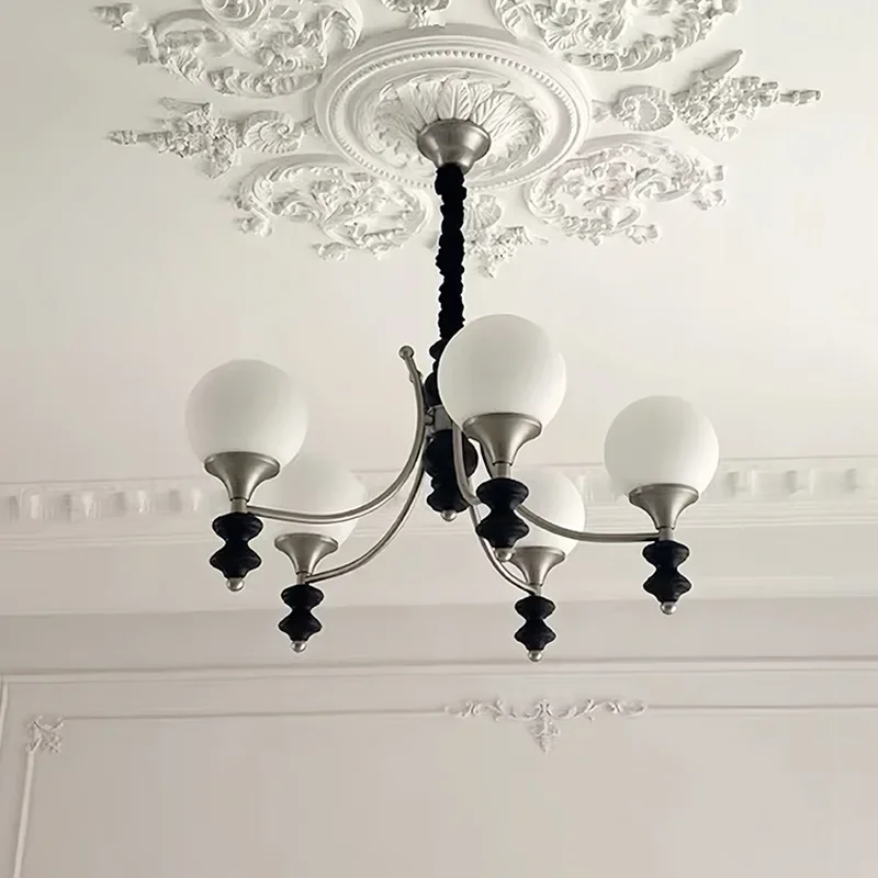 Vintage French living room bedroom master light premium sense wabi sabi restaurant designer ceiling light