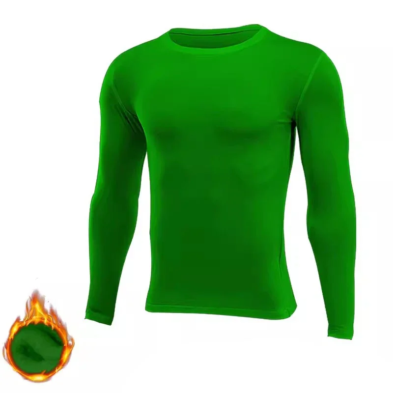 Mannen Vrouwen Kinderen Kinderen Jongen Meisje Compressie Running Lange Basis T-shirt Fitness Sport Basketbal Voetbal Gym Onderkleding J025