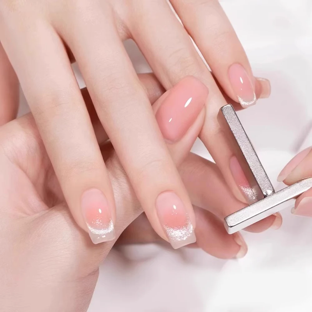 صالون عين القط هلام طلاء الأظافر ثلاثية الأبعاد المزدوج رئيس عصا مغناطيسية ل رسمت رسومات أظافر تصميم مسمار أدوات الرسم 60x10x3mm #5