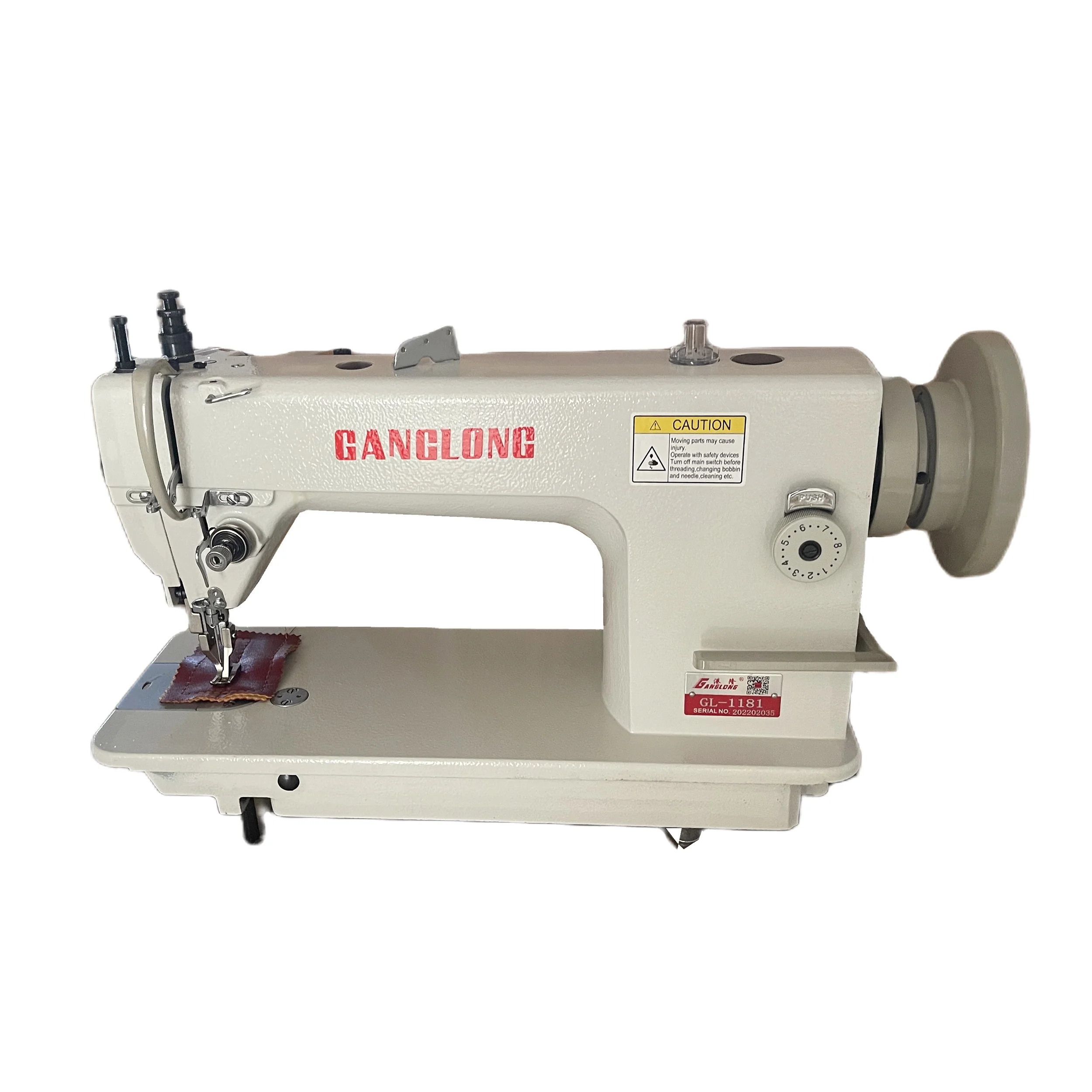 

High Speed Clutch Motor 250W Single Needle Lockstitch Flat-bed Sewing Machine Price