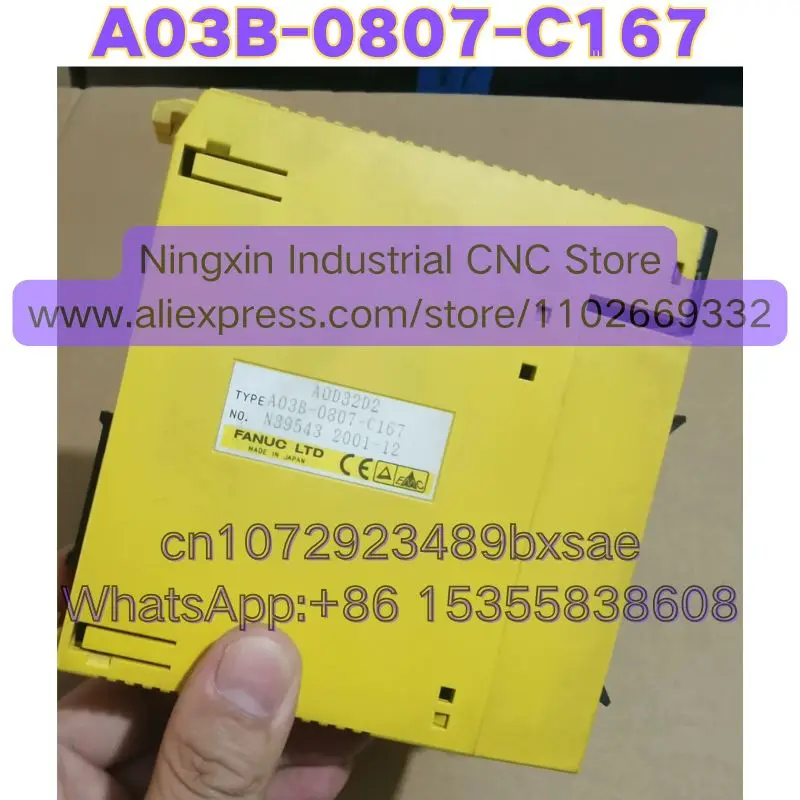 Used A03B-0807-C167 Function Intact