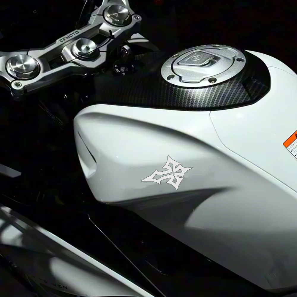 1PC Cross Pattern Waterproof Vinyl Stickers Decals for Racing Helmet Motorbike Fuel Tank Fairing Scooter Decor Accessories