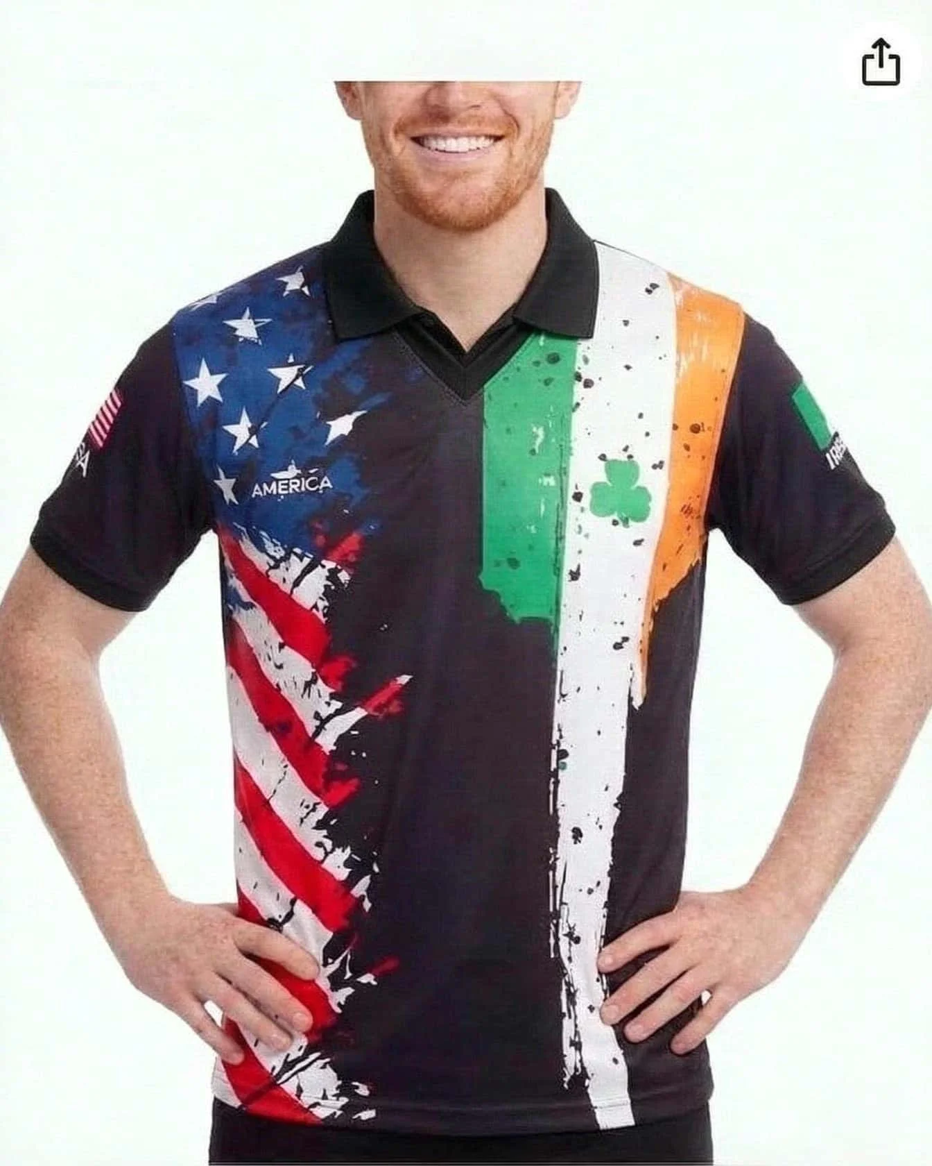 America 250 1776-2026 Flag Eagle Print Polo Shirt Unisex Plus Size Men Women V Neck Short Sleeve 4th July Patriotic Top Hot Sale