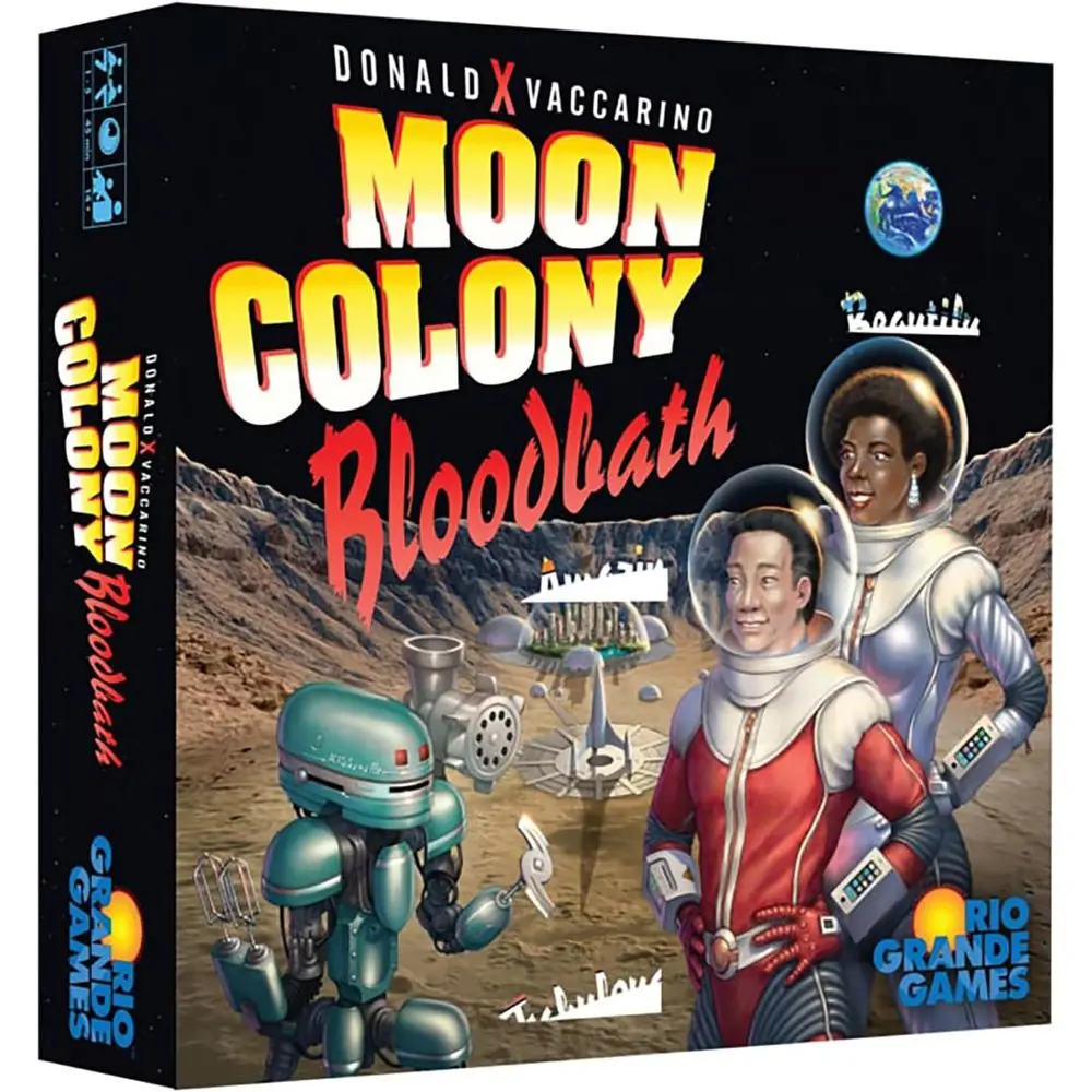 

Space Survival: Moon Colony Card Game - Strategy & Engine Building for Ages 14+, 1-5 Players