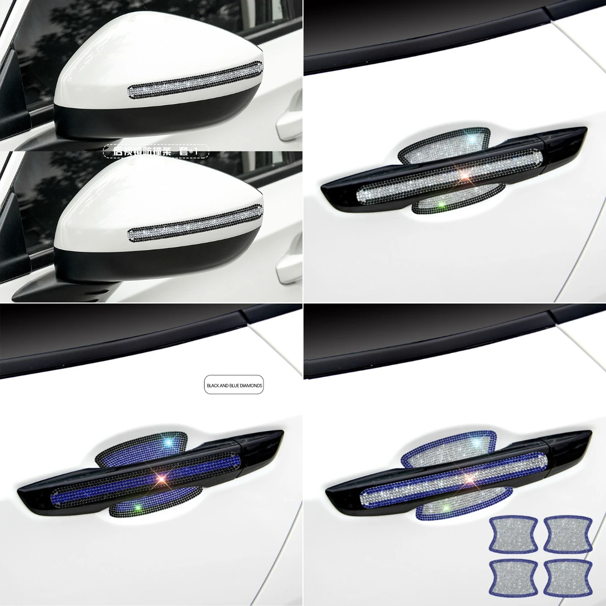 

Door Bowl Handle Protector Stickers Accessories Car For Land Rover Range Rover Evoque Discovery Sport Range Rover Sport Defender