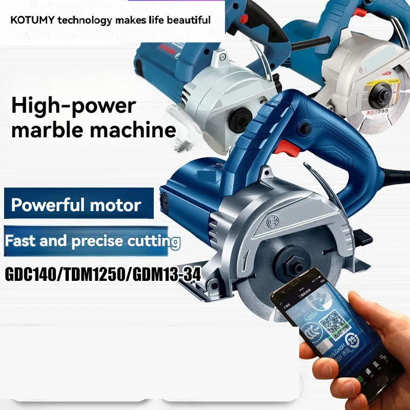 GDC140 marble cutting machine for household use GDM13-34 ceramic tile stone saw
