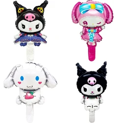 10Pcs Mini Kawaii Anime Sanrio Balloon Kids Happy Birthday Party Decoration Globos Cute Cartoon Kuromi Baby Shower Supply Gifts