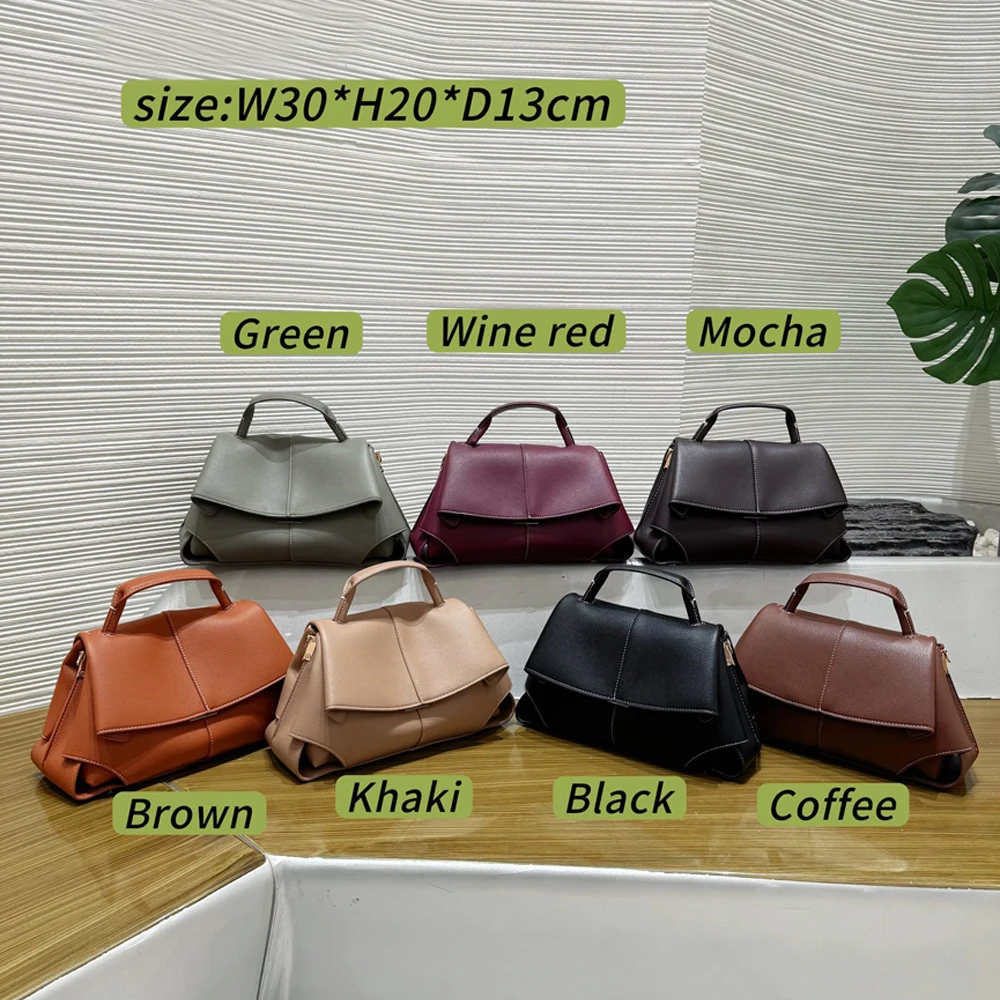 SHELKSBAG New High-End Women's Best Seller Quilted Leather Cross-Body Tote Bag Trendy High Quality Soft Shoulder Messenger Bag view 6