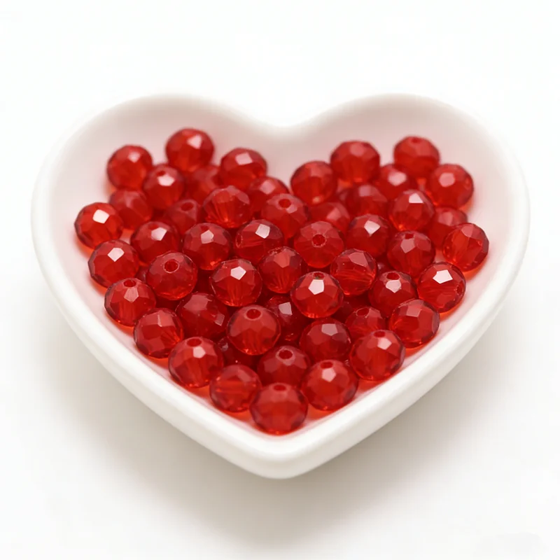2mm 4mm 6mm  8mm 10mm 12mm Red - đánh giá và giá Glass Seed Beads 2Mm Jewelry Making