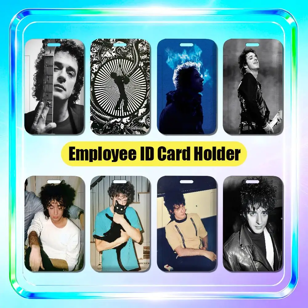 For Gustavo Cerati Bocanada Employee ID Card Holder Office Badge Work Student Bank Credit Hard Holders Case Shell