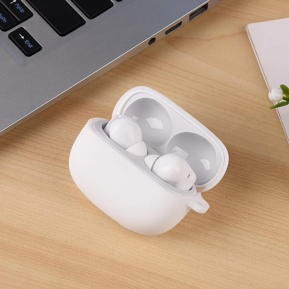 Per Xiaomi Redmi Buds 6 Buds6 Pro Custodia morbida in silicone Auricolare Bluetooth senza fili Custodia di ricarica lavabile Custodia protettiva