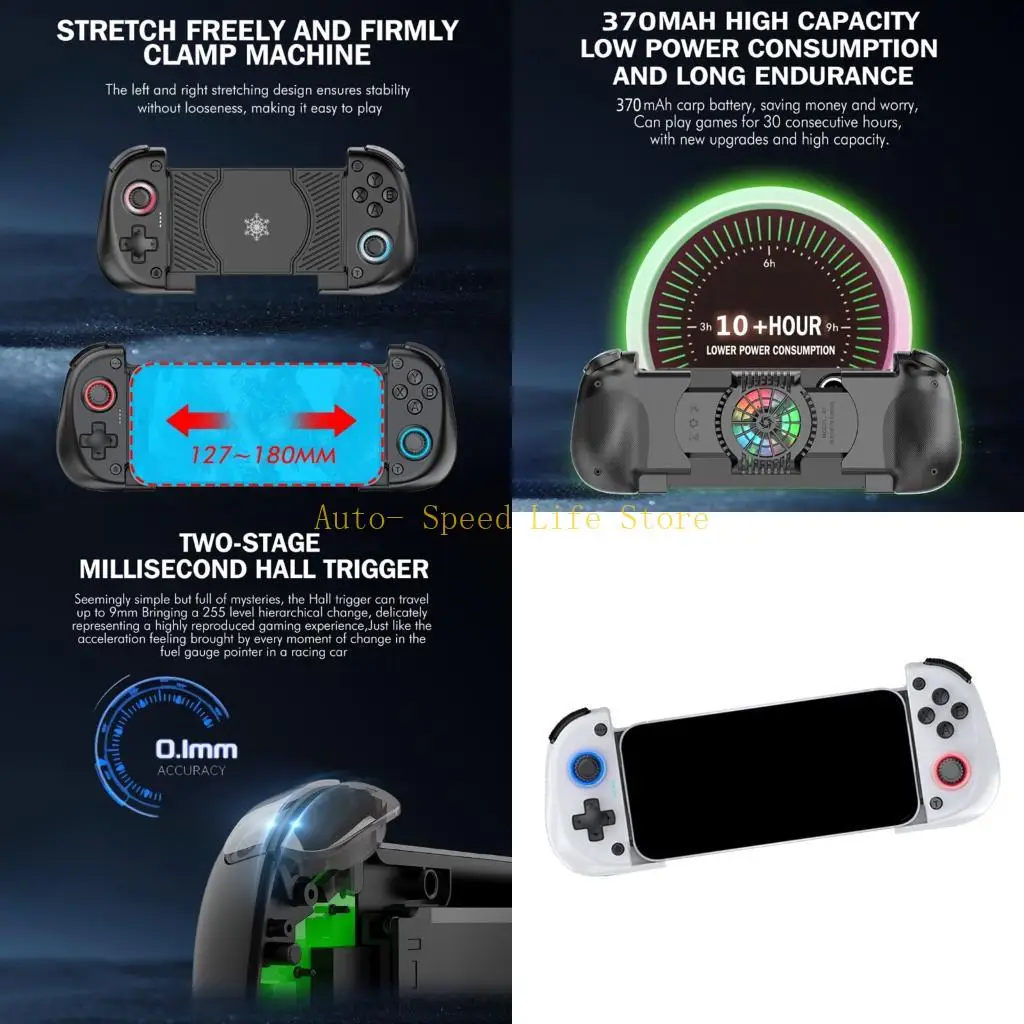

02DA Телескопический Gamepad Controller для мобильных компьютер