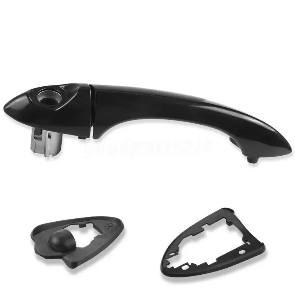 

Direct Fit Handle Gloss Black Door Handle OEM Quality Assurance Sleek Glossy Finish Enhanced Door Functionality