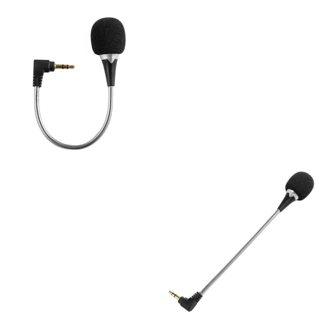  Replacement Microphone Gaming Headsets Noise Cancelling 3.5mm