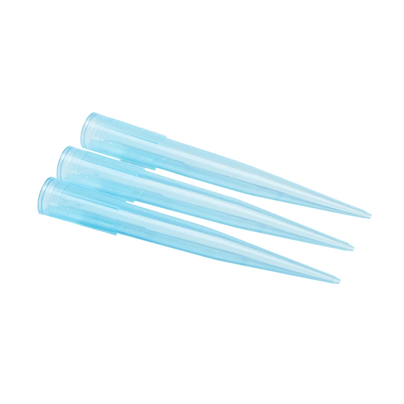 Disposable Blue Filter Pipette Tips 1000ul Plastic Micropipette Tips Medical Consumables Laboratory Liquid Transfer Test