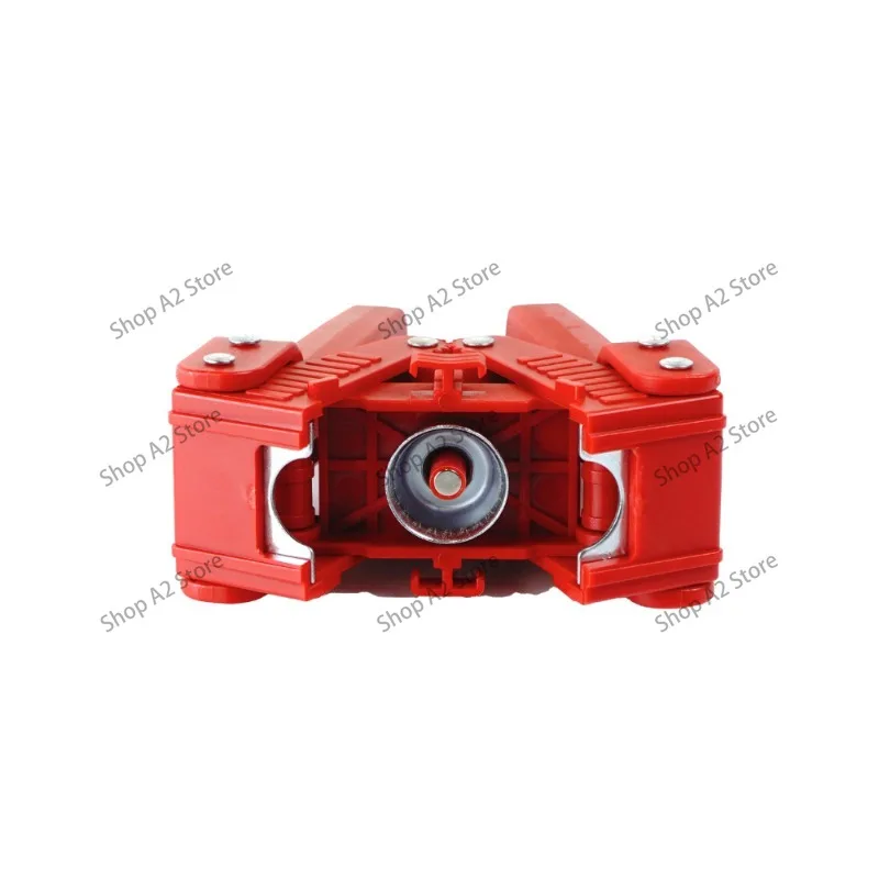 Manual Portable Beer Plug Machine Soda Drink Glass Bottle Crown Gland Sealing Machine Red