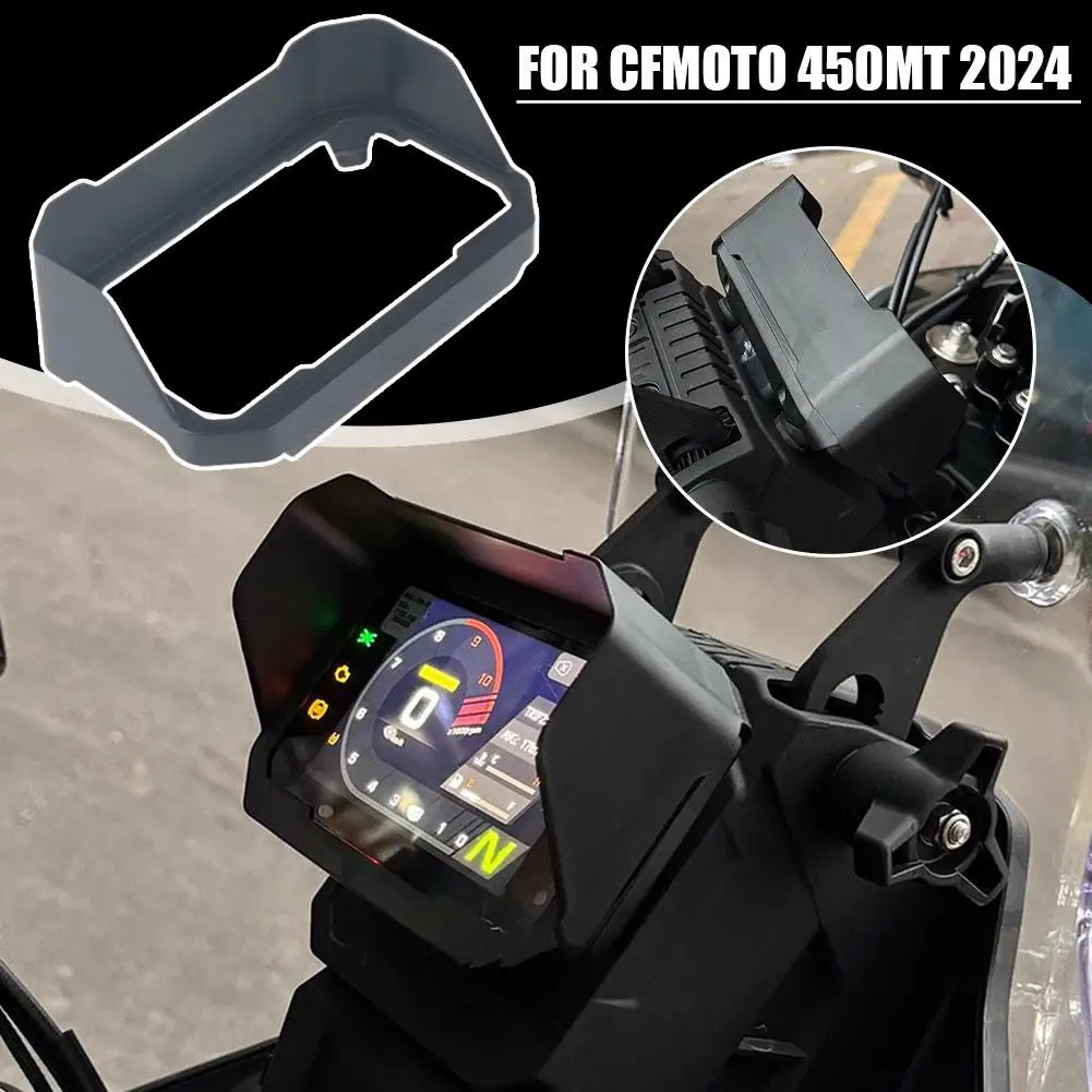 

Motorcycle Accessories Instrument Hat Sun Visor Meter Cover Guard Protector For CFMOTO 450MT 450mt 450 MT mt ﻿
