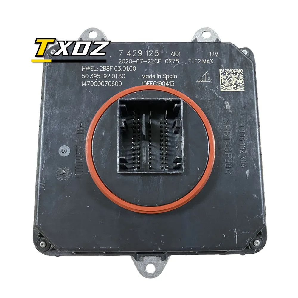 

Original 7429125 LED Headlight Driver Control Unit For BMW F30 F45 F46 F32 F36 X1 X2 X5 X6 LCI Car Accessories 63117429125