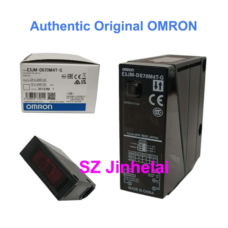

Датчик Omron E3JM-DS70M4T DS70M4 R4M4 R4M4T-G, оригинальный, с простой настройкой подключения.