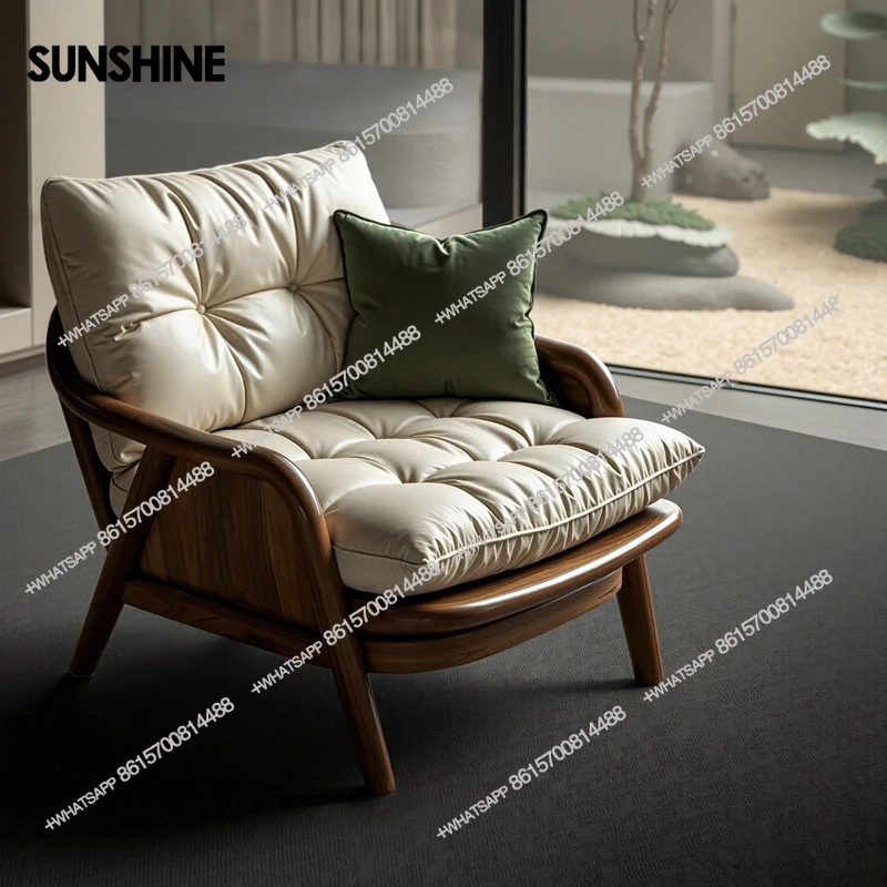 

Solid Wood Designer Living Room Chairs Bedroom Back Support Design Nordic Living Room Chairs Vanity Luxury Poltrona Furniture